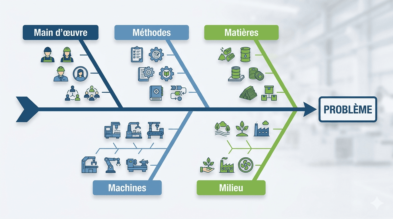 Comment faire un diagramme d’Ishikawa : guide complet avec exemples