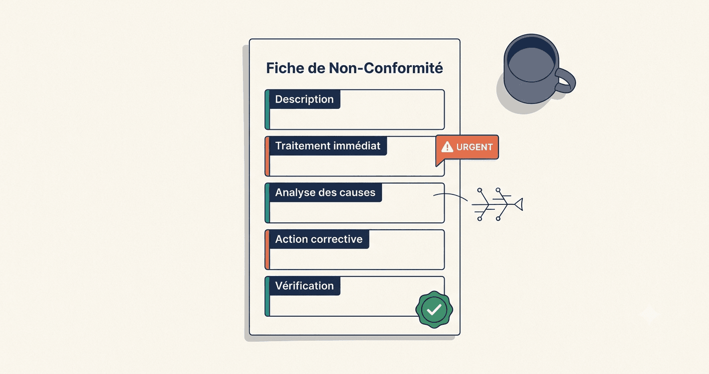 Comment rédiger une fiche de non-conformité efficace en 5 étapes
